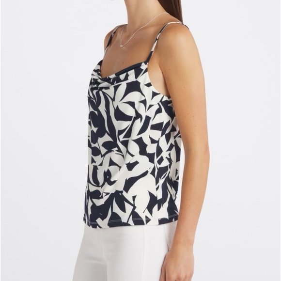 FORTUNE + IVY COWL NECK KNIT CAMI - Picture 4 of 6